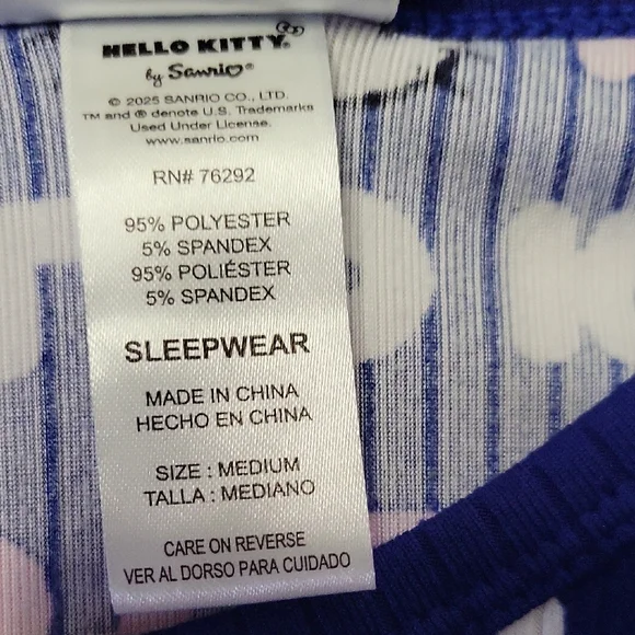 Hello Kitty Kids Tee - Navy and Pink - Picture 6 of 6